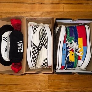 2 Pairs Kids Unisex Shoes And Socks